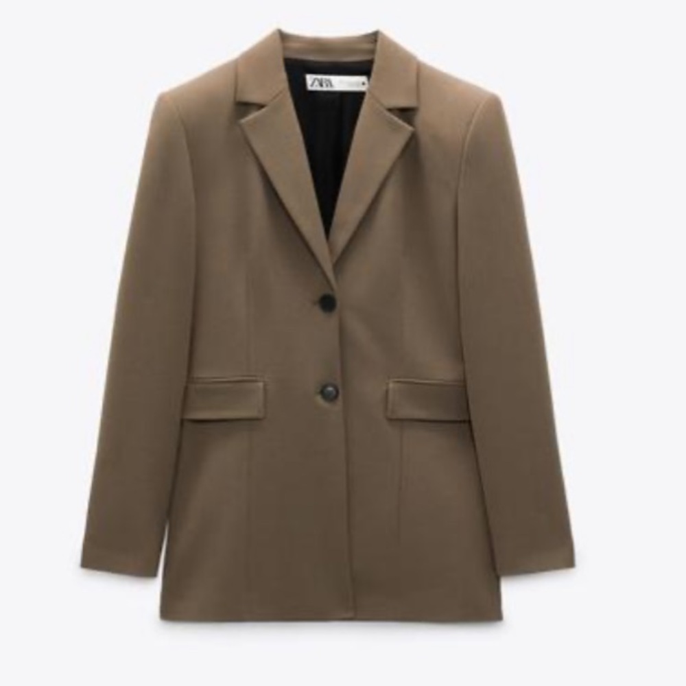 Zara Shoulder Pad Blazer